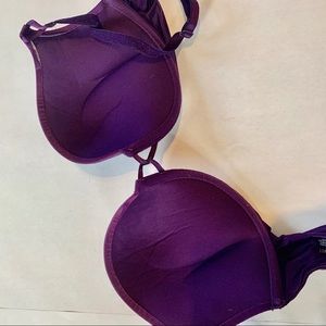 Victoria’s Secret Plunge Bra Size 36C Purple